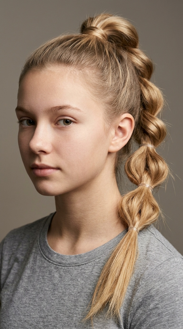 Pull-Through Braid Ponytail