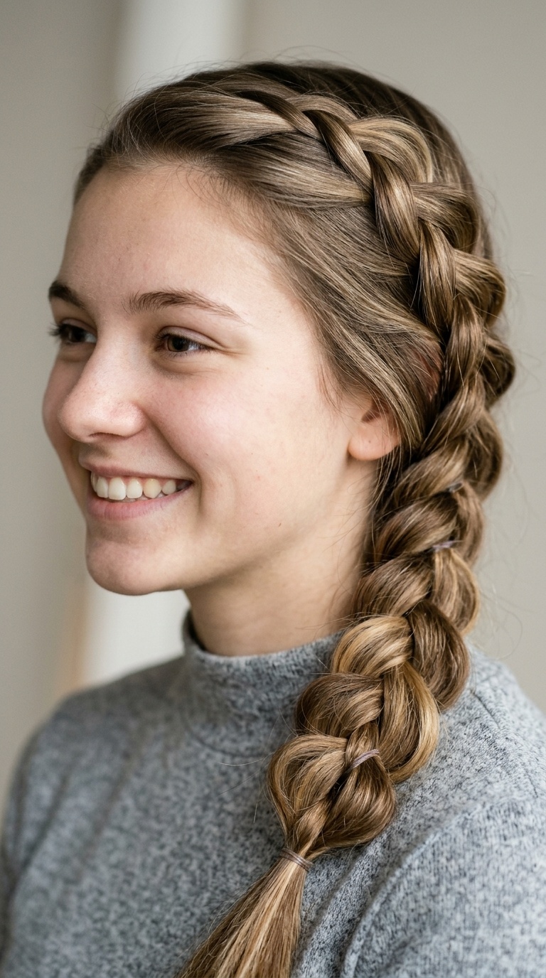Pull-Through Side Braid