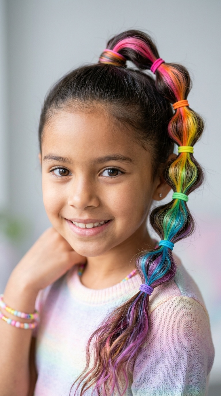 Rainbow High Ponytail