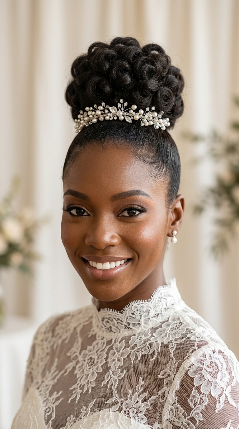Regal High Top Knot