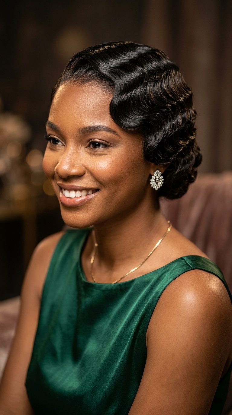 Retro Finger Waves