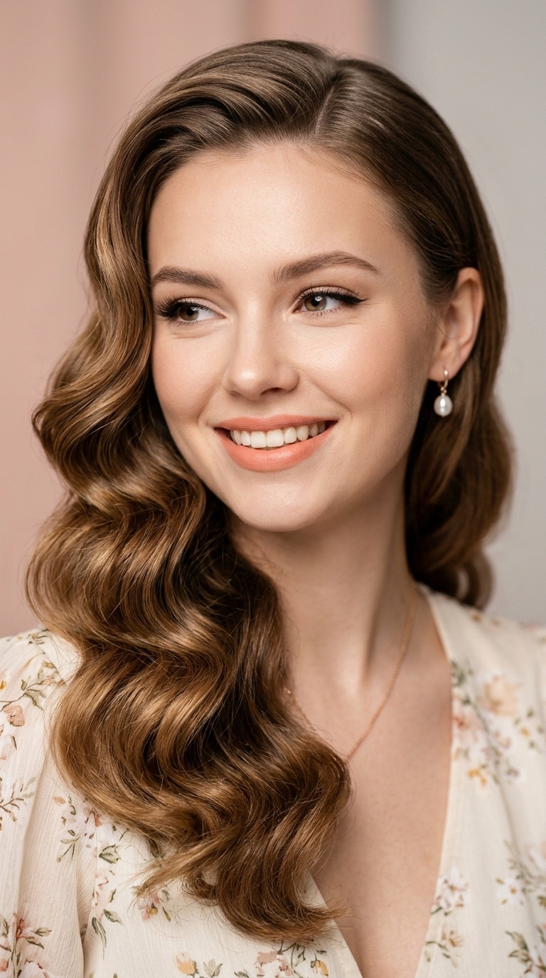 Retro Glamour Waves
