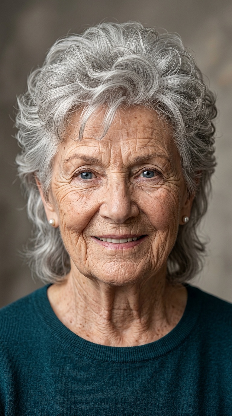 Retro Mullet-Lite for Mature Women