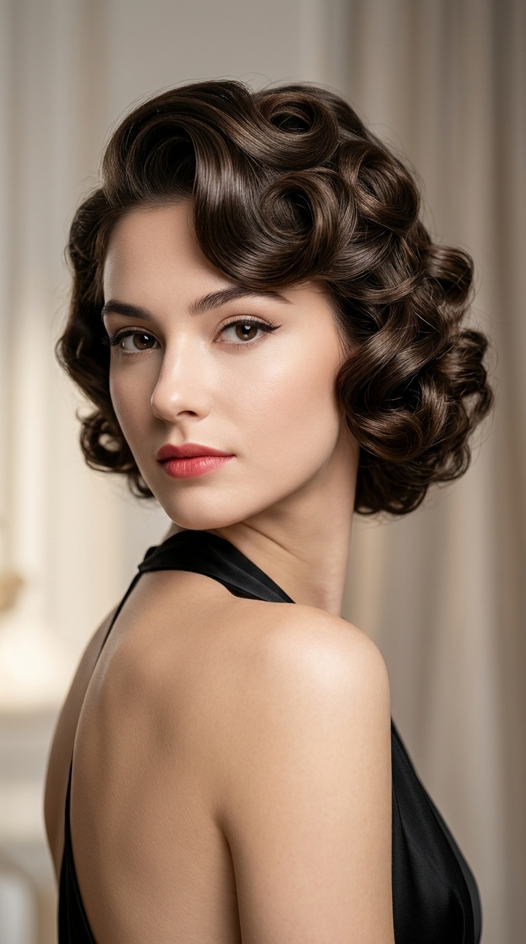 Retro Pin Curls