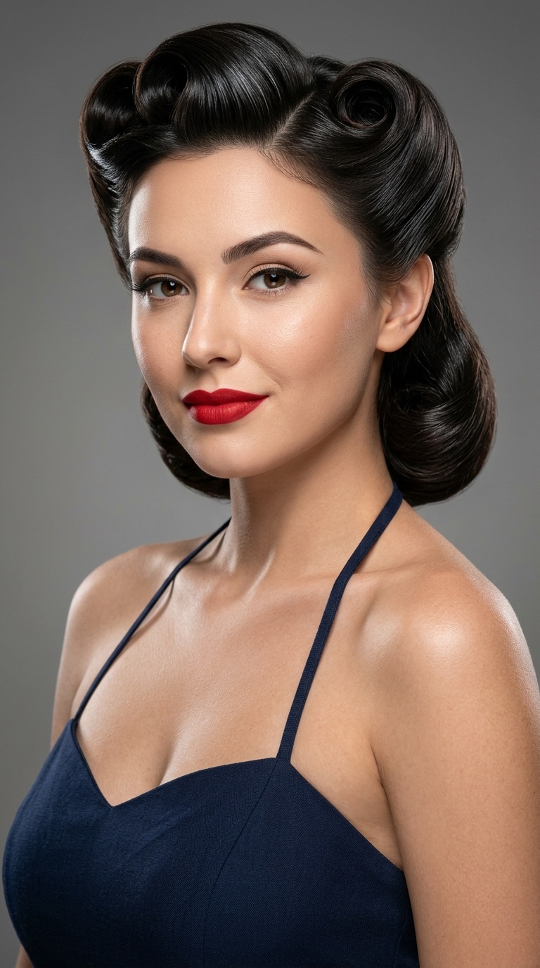 Retro Pin-Up Rolls