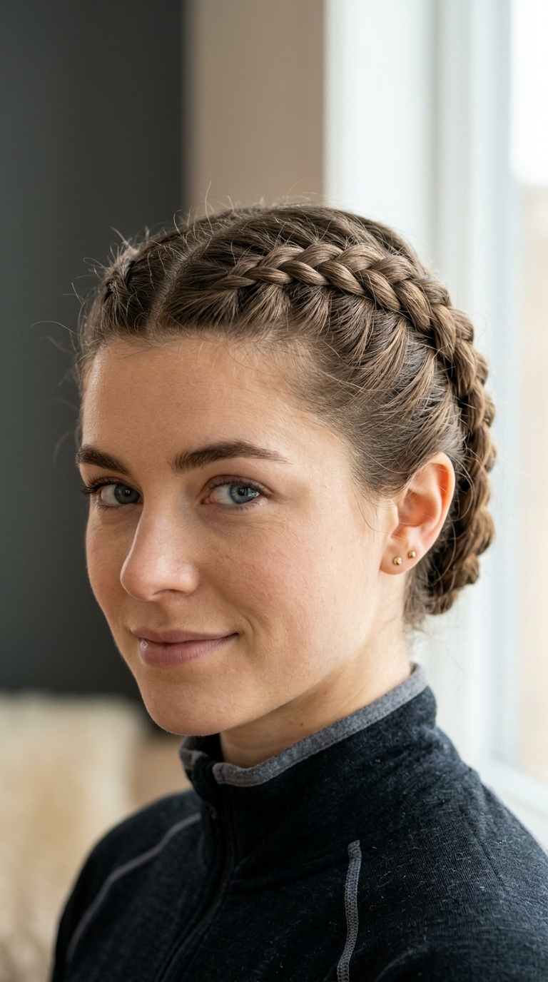 Reverse French Braid