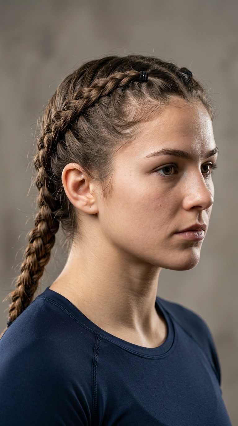 Reverse French Braids (Bottom-Up)