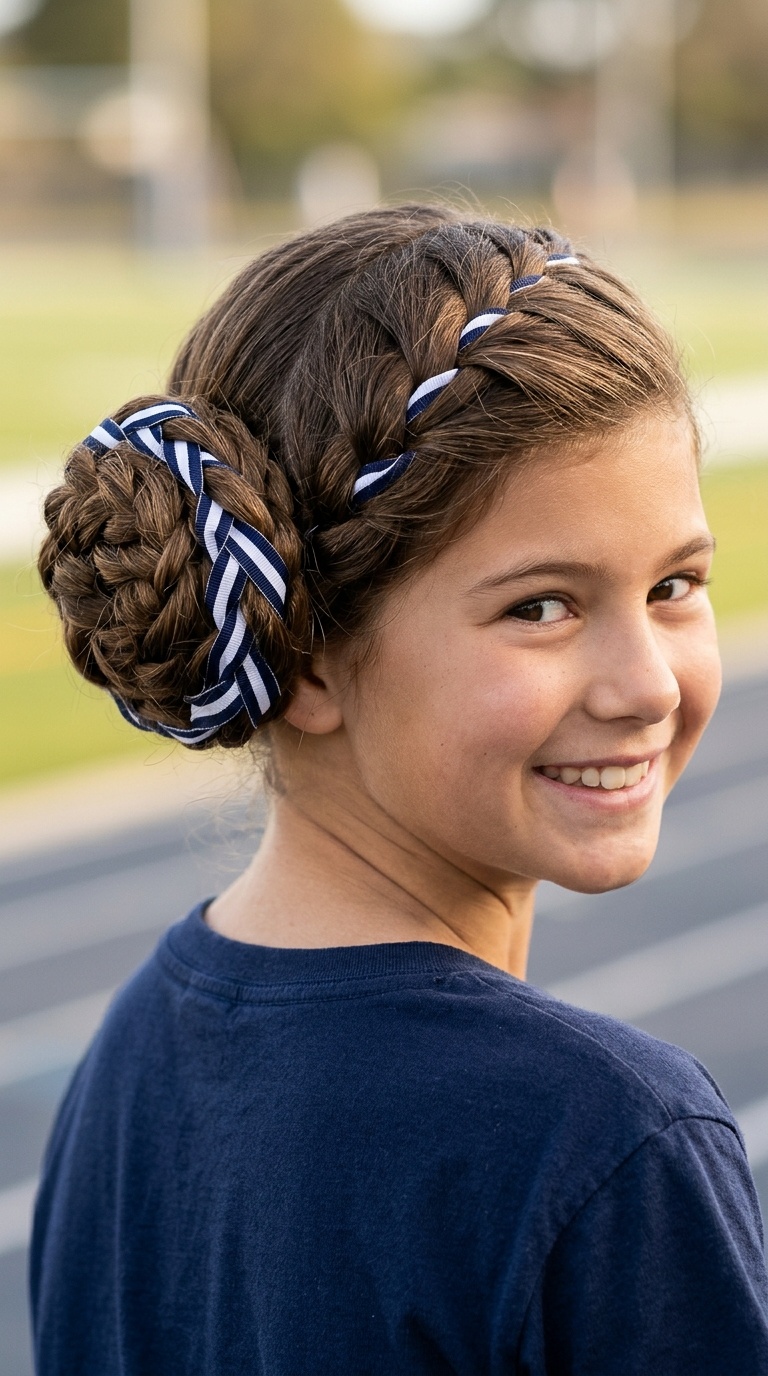 Ribbon-Laced Bun
