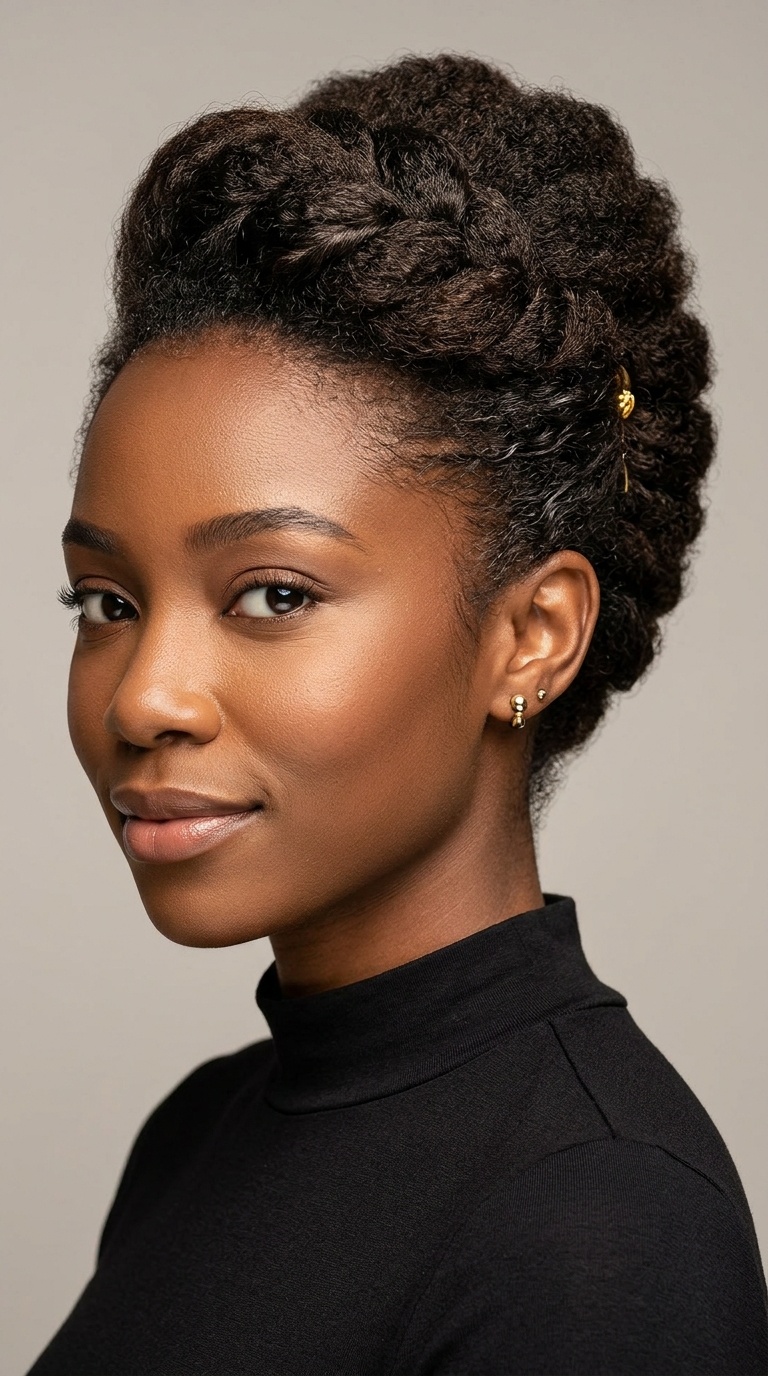 Roll and Tuck French Twist