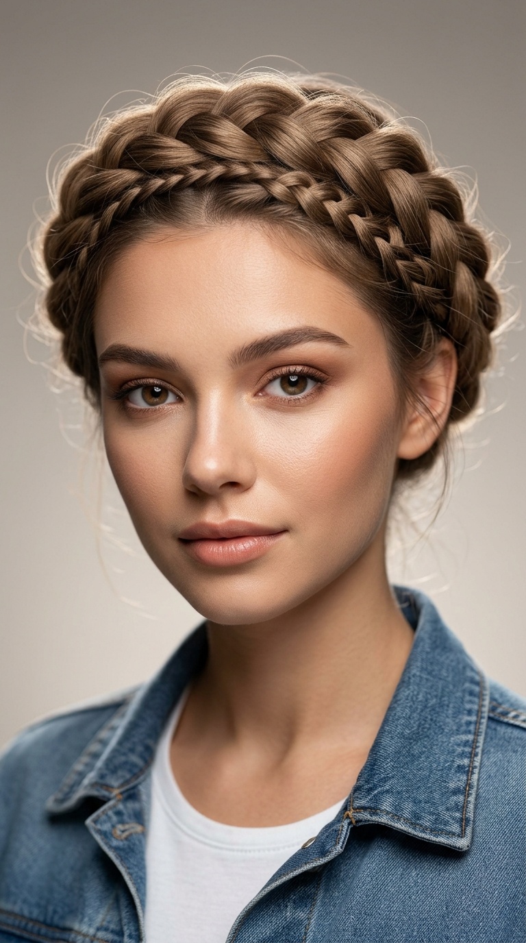 Romantic Braided Crown