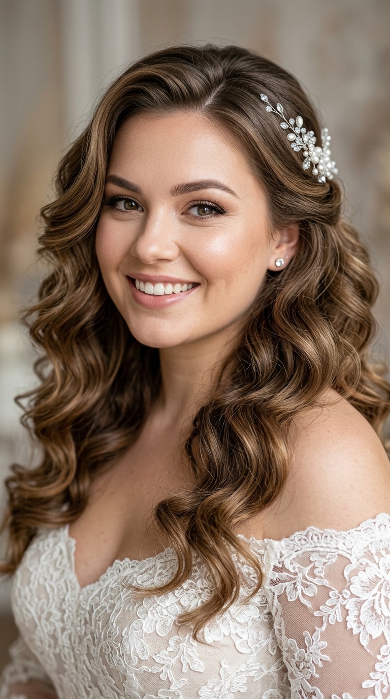 Romantic Cascading Curls