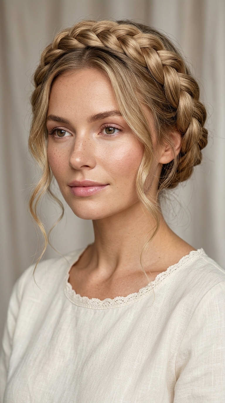 Romantic Milkmaid Braids