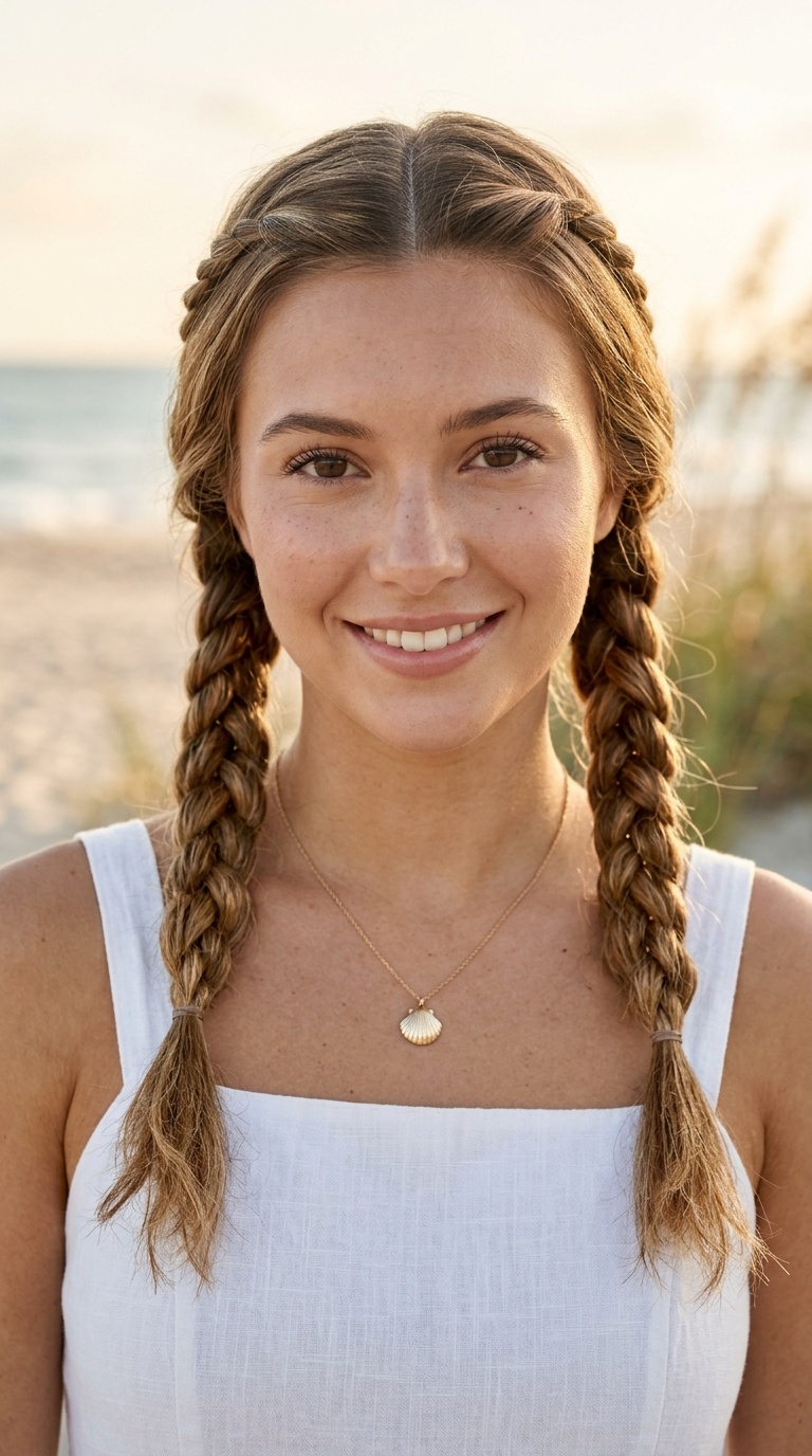 Rope Twist Pigtails