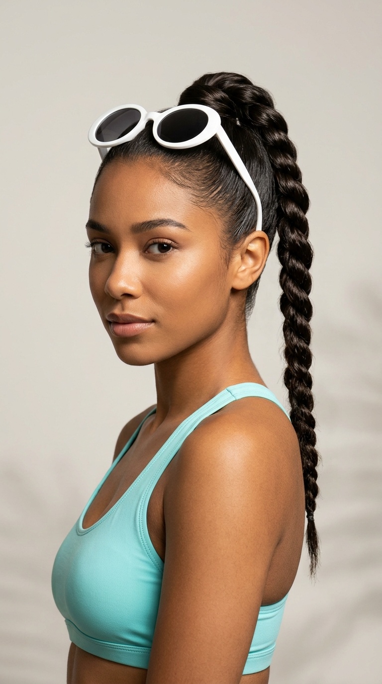 Rope Twist Ponytail