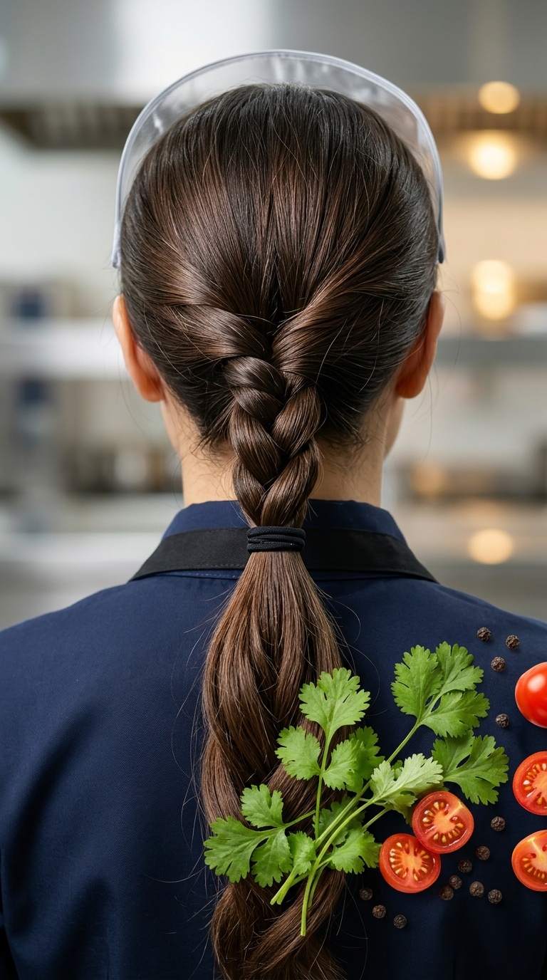 Rope Twisted Ponytail