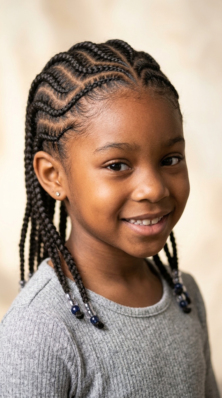S-Shape Wave Cornrows