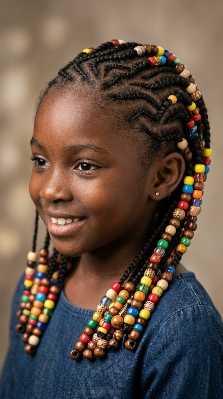S-Shaped Zigzags with Multi-sized Beads