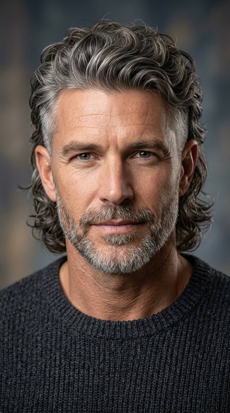 Salt and Pepper Taper Mullet