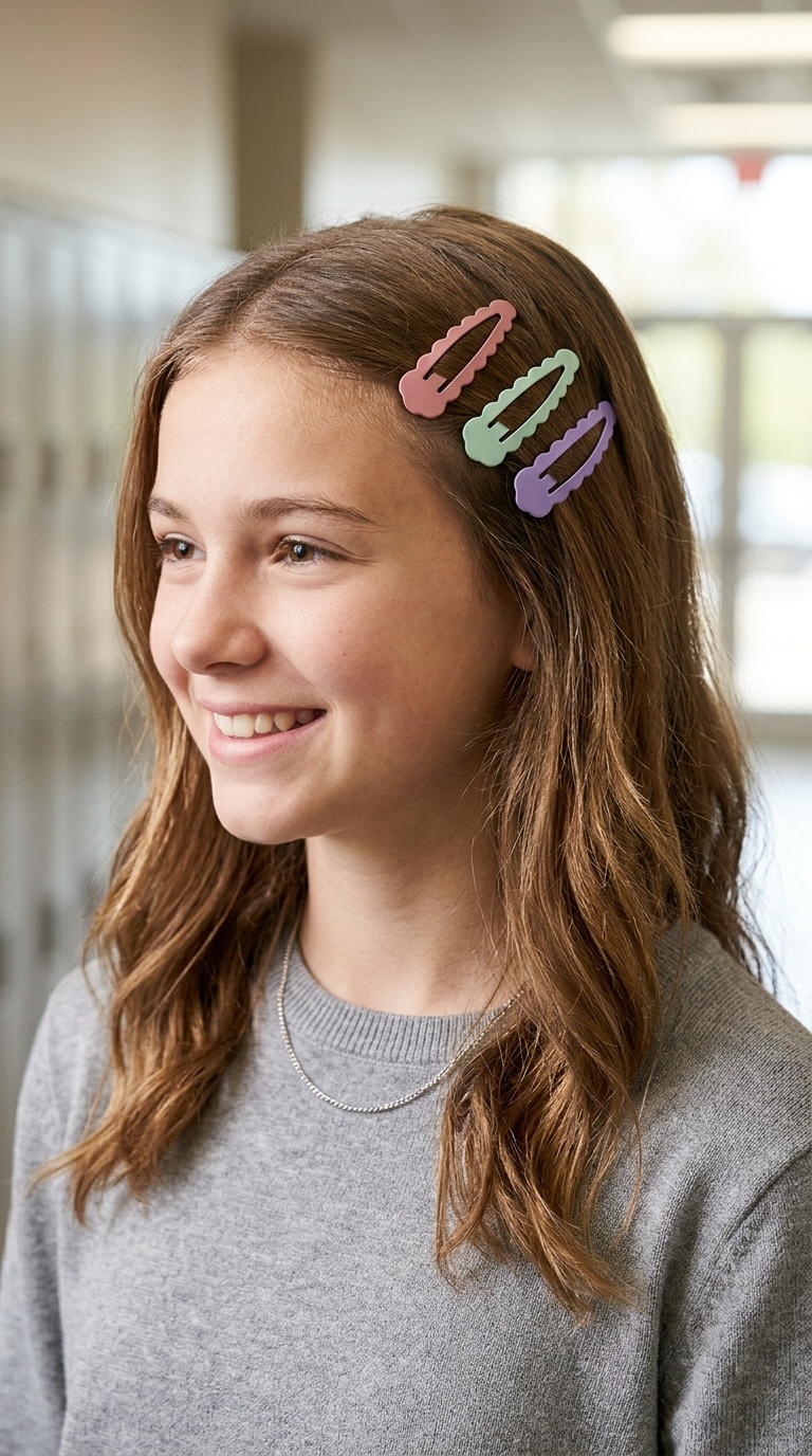 Scalloped Edge Snap Clips