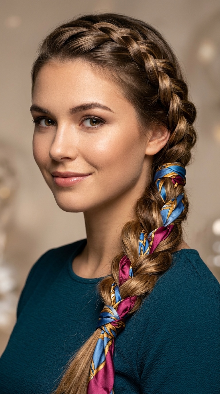 Scarf-Intertwined Braid