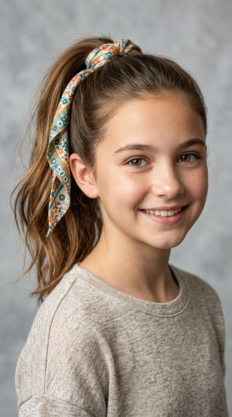 Scarf or Scrunchie Pony