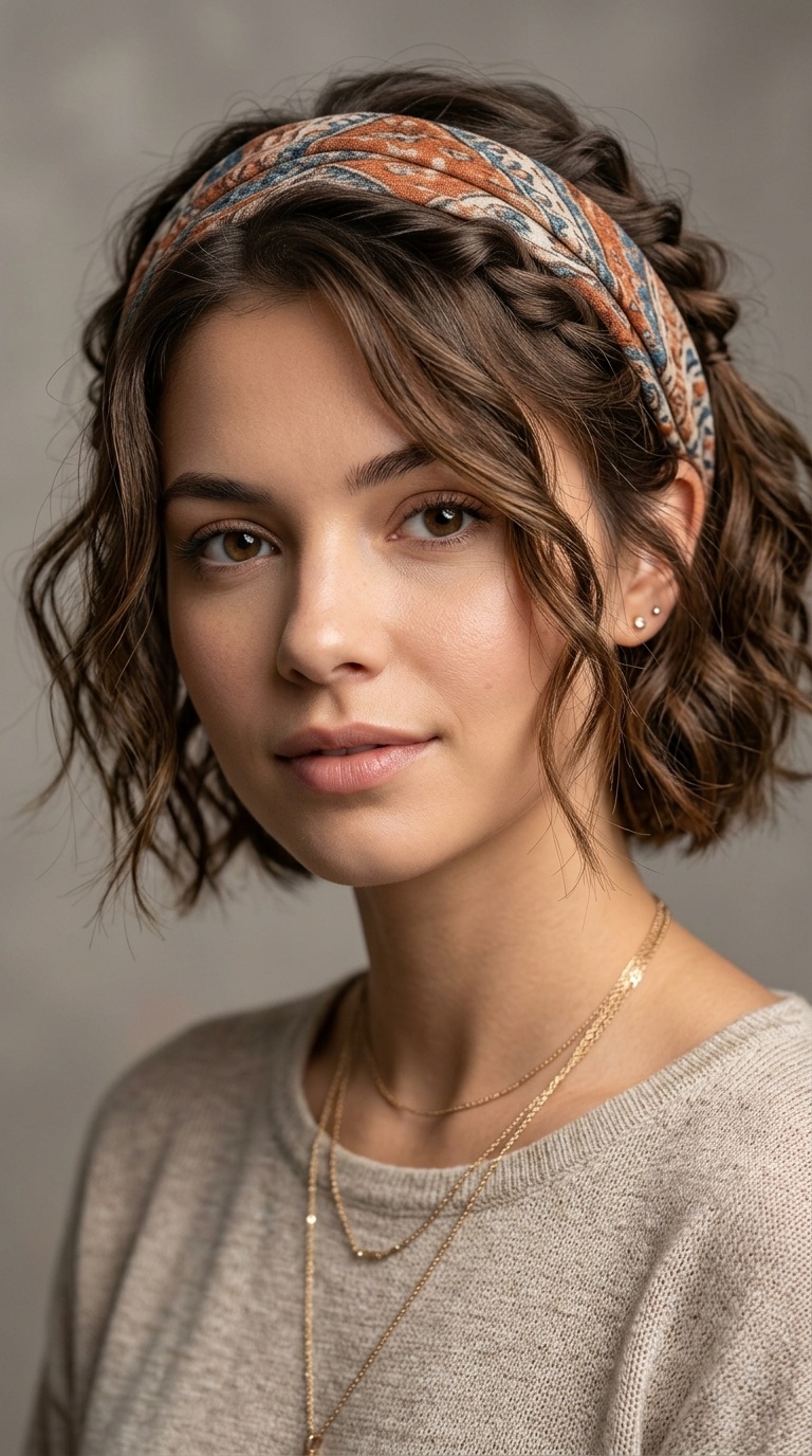 Scarf-Wrapped Twisted Waves