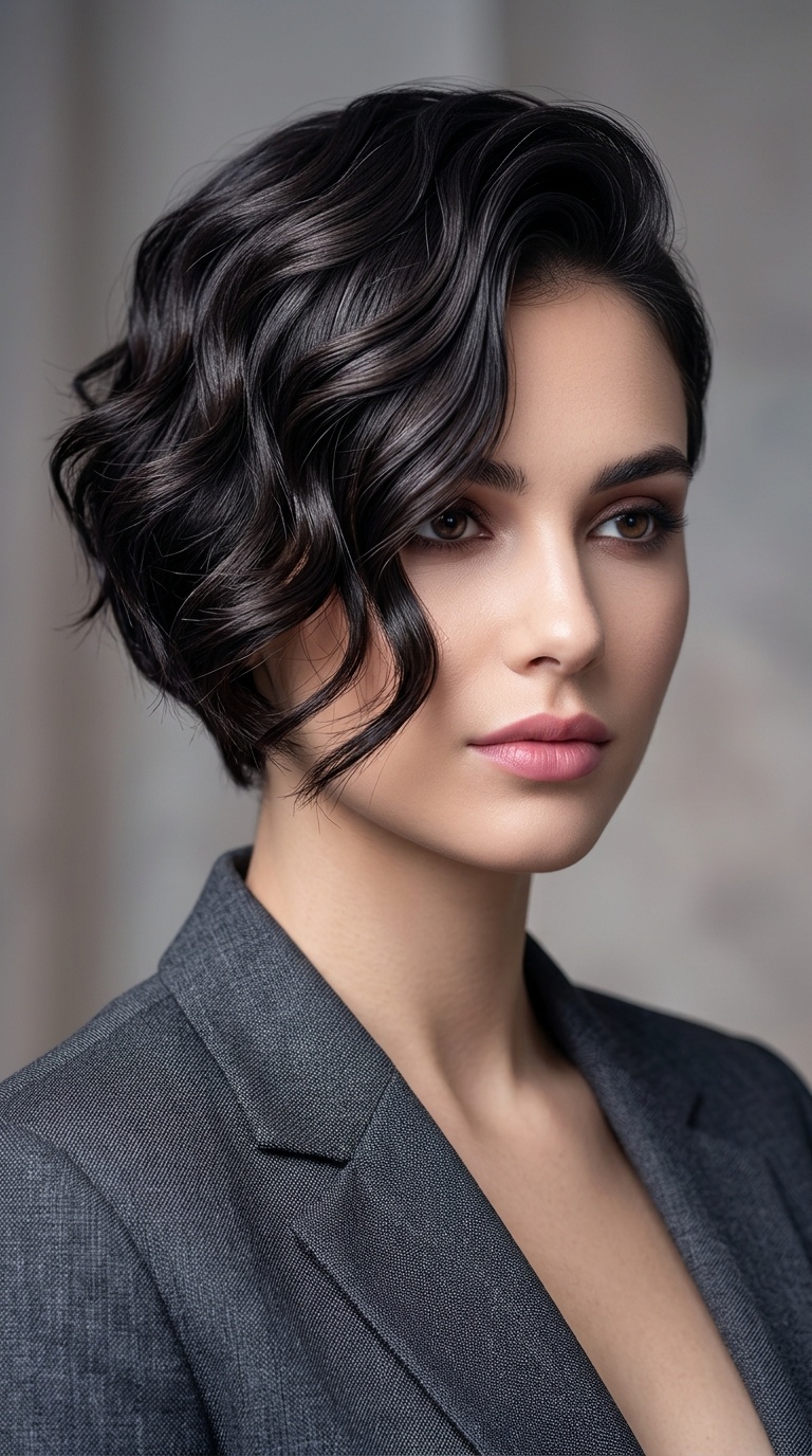 Sculpted Asymmetrical Wave