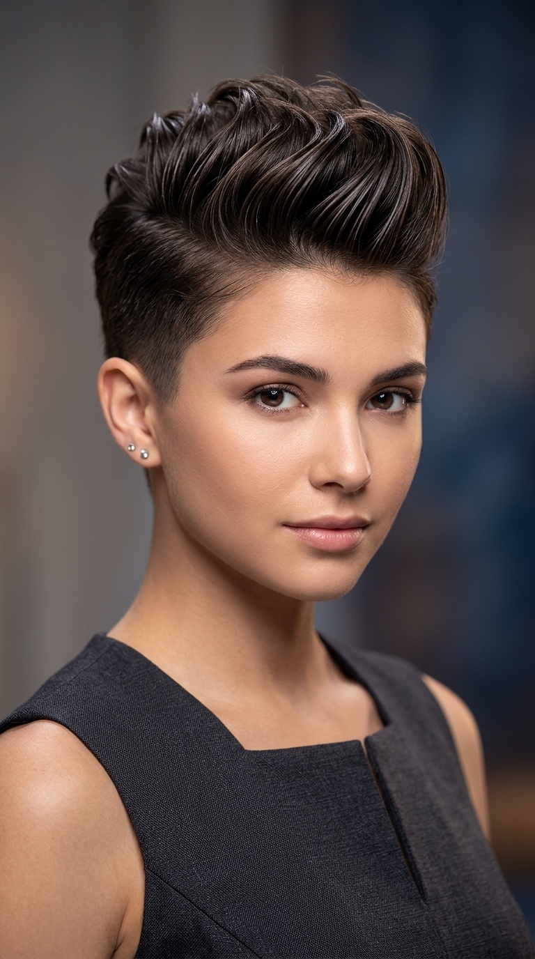 Sculpted Faux Hawk