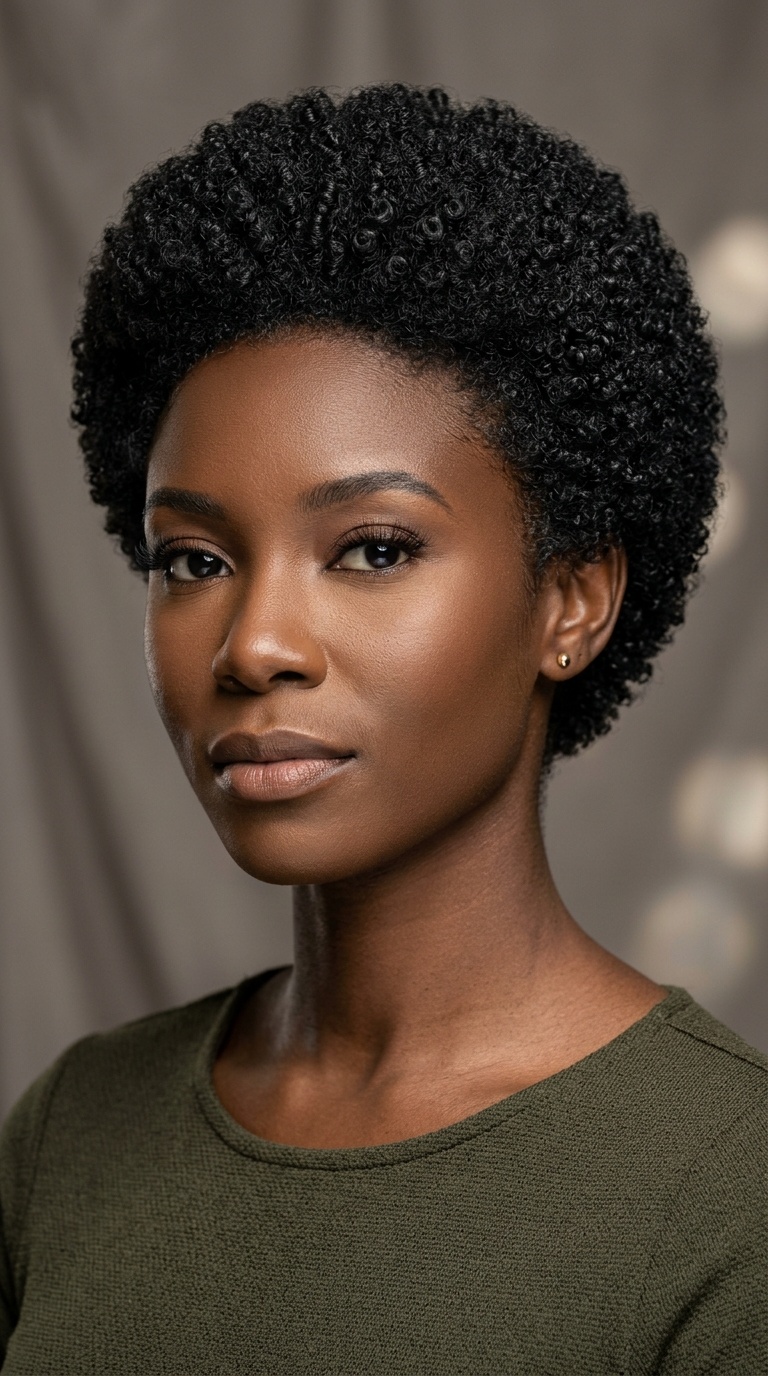 Sculpted Teeny Weeny Afro (TWA)
