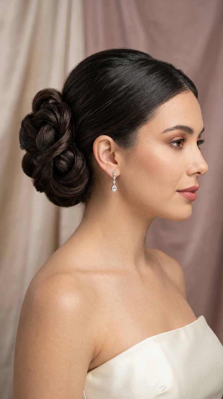 Sculptural Architectural Bun