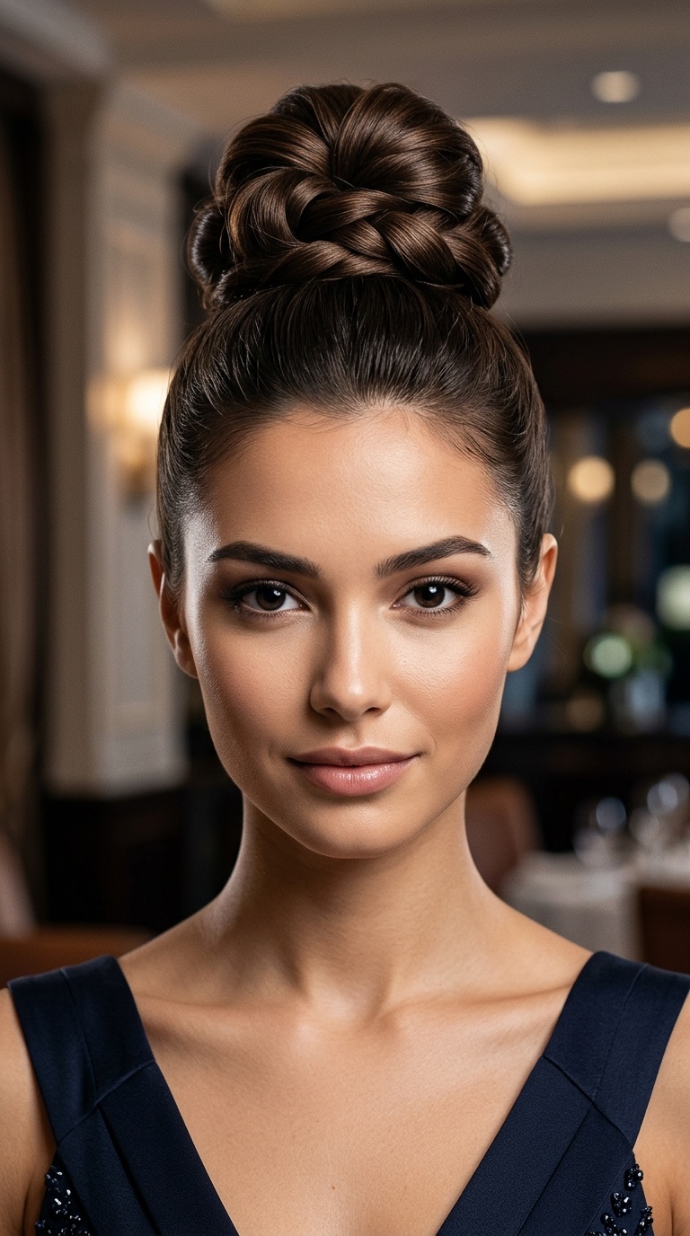 Sculptural Top Knot
