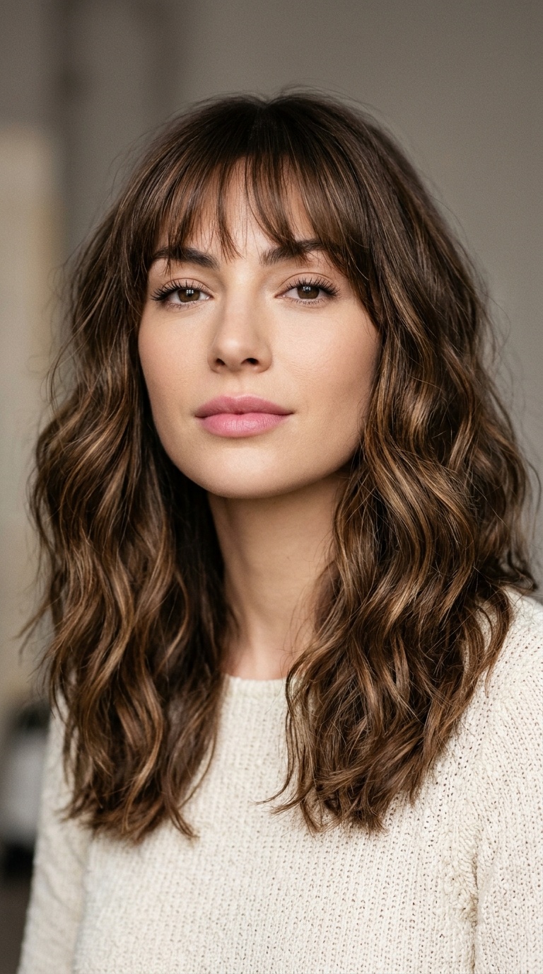 See-Through Fringe with Effortless Waves