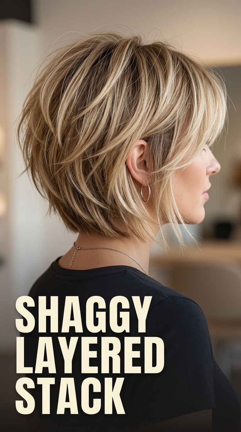 Shaggy Layered Stack