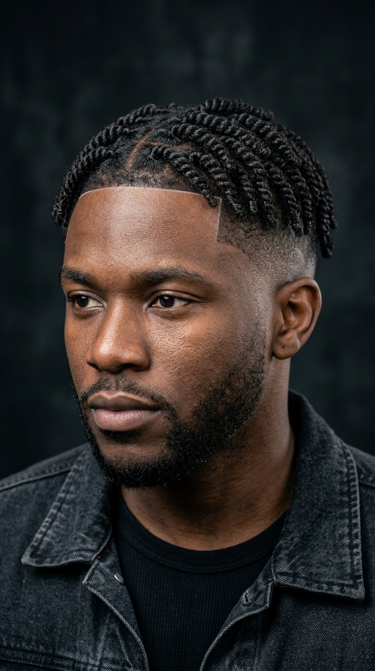 Sharp Line-up with Two-Strand Twists