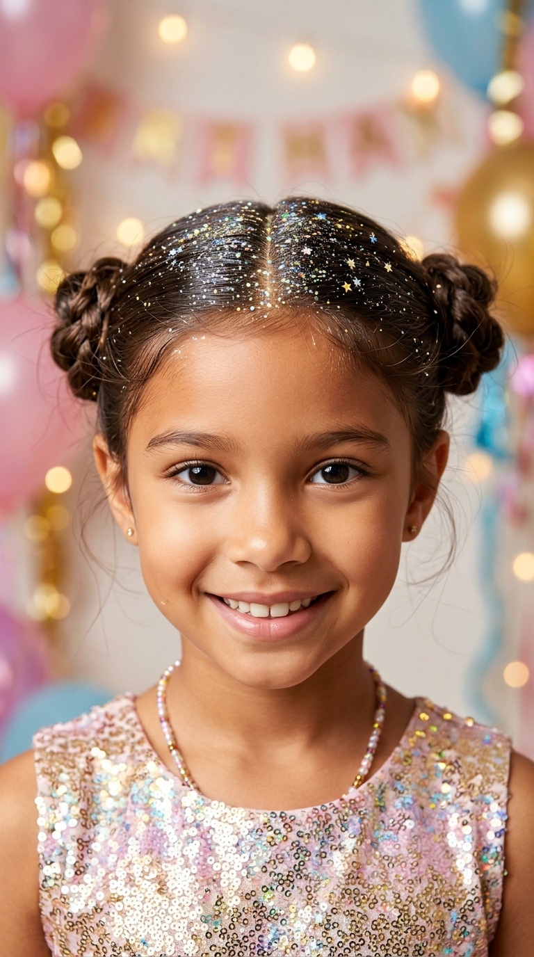 Shimmering Glitter Root Part