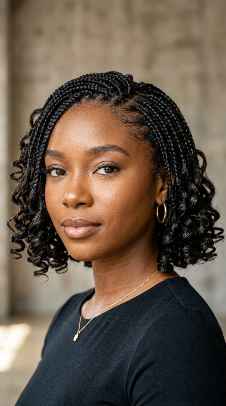 Short Bob-Length French Curls