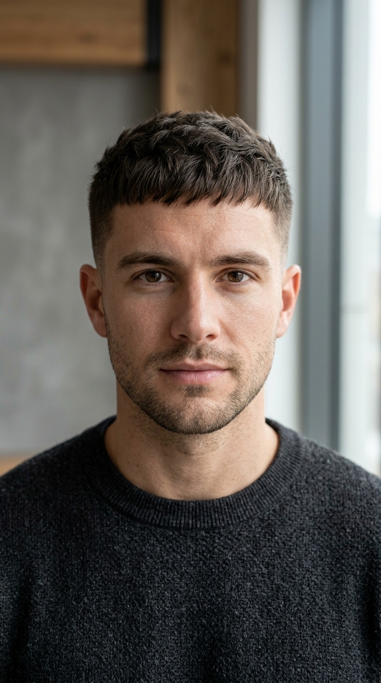 Short Caesar Cut