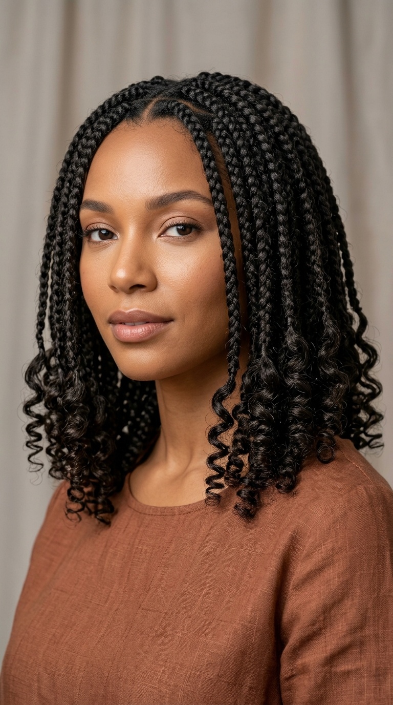 Shoulder-Length Island Bob