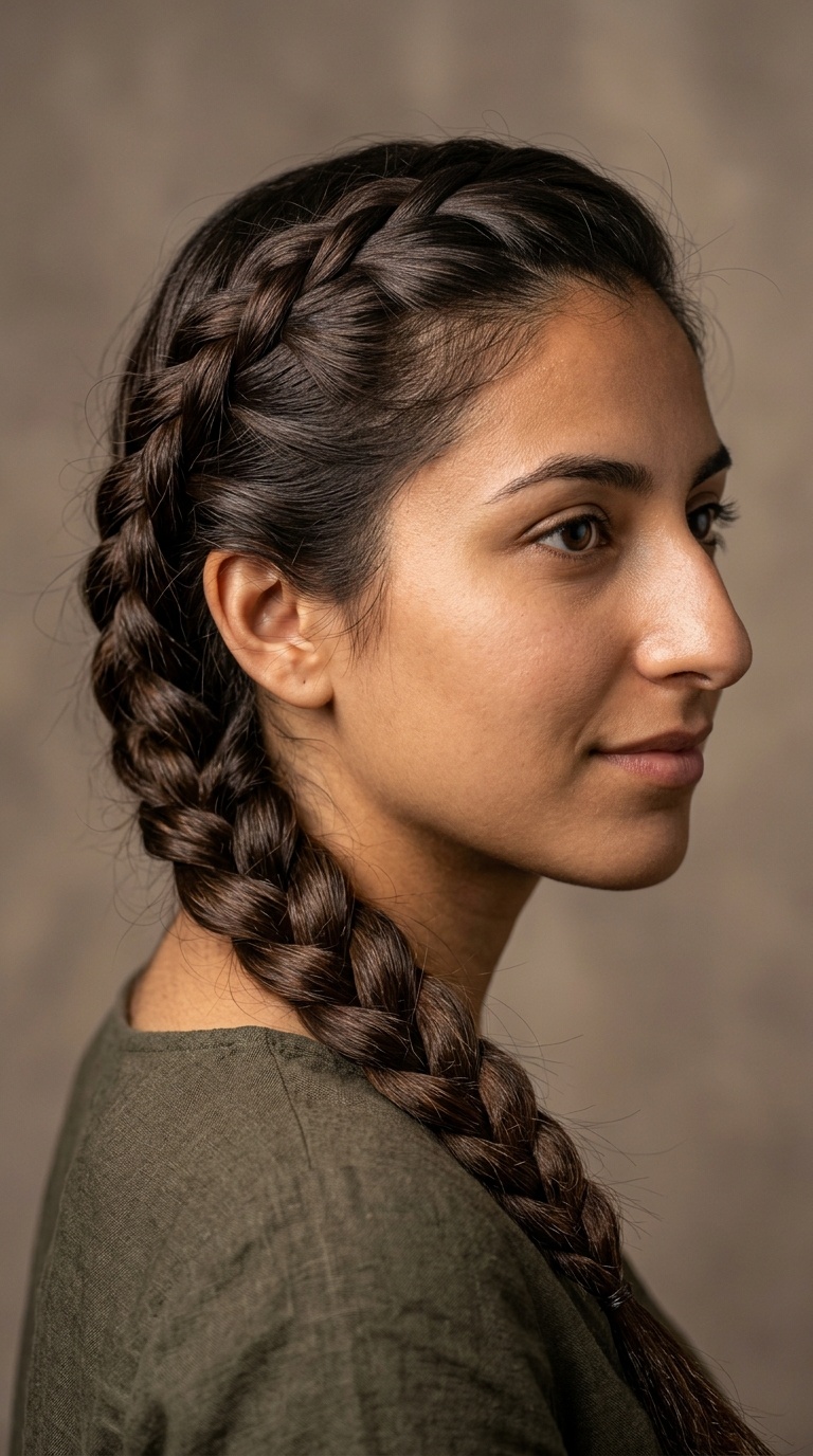 Side-Braid Detail
