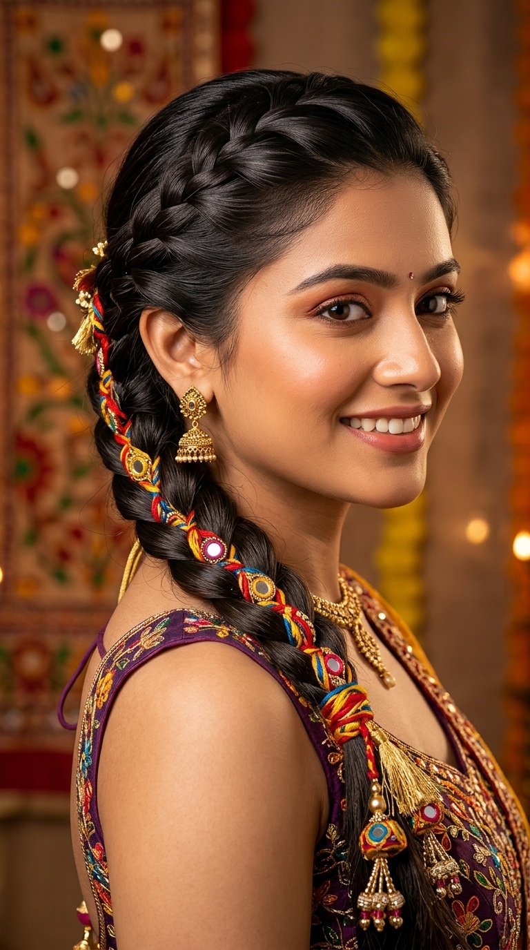 Side Braid with Parandi