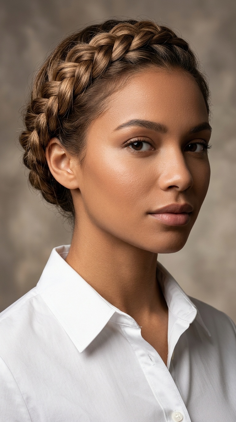 Side Braided Crown