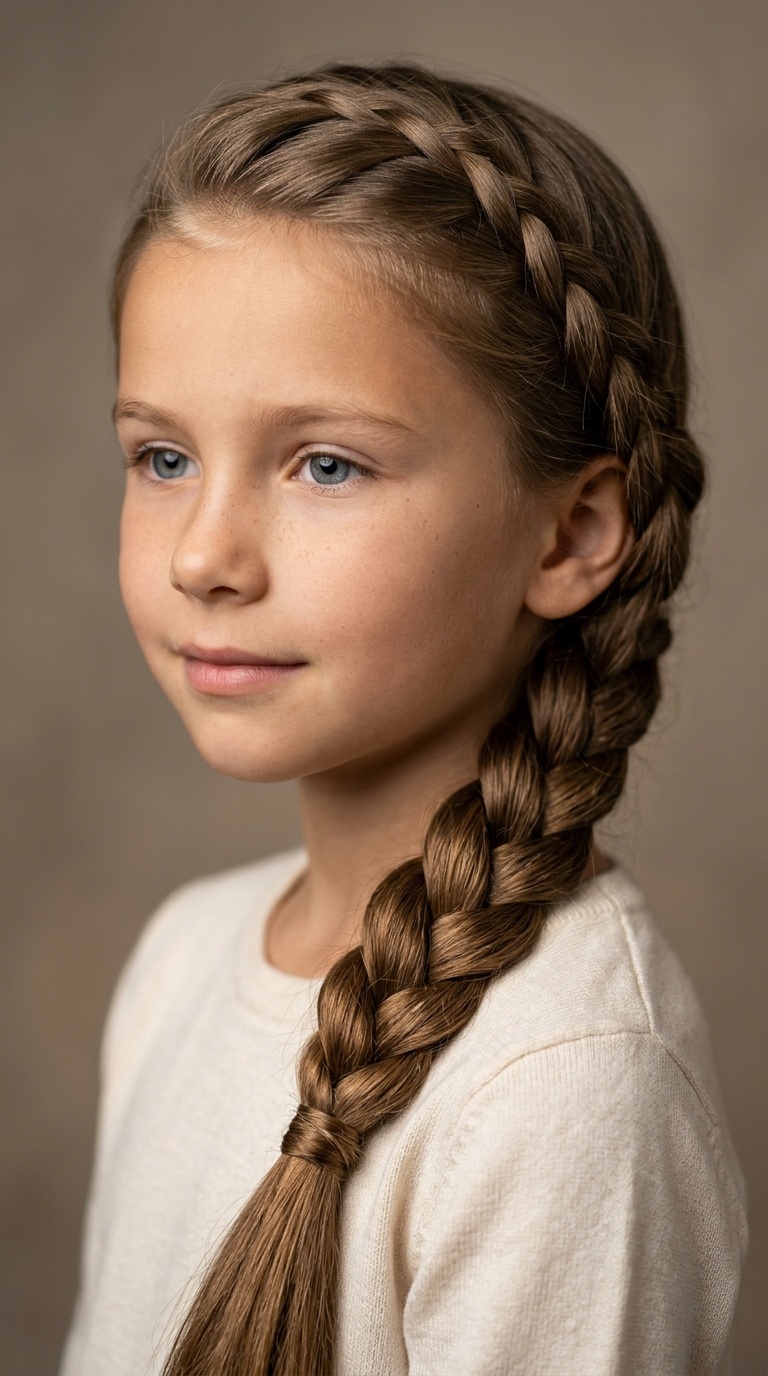 Side English Braid