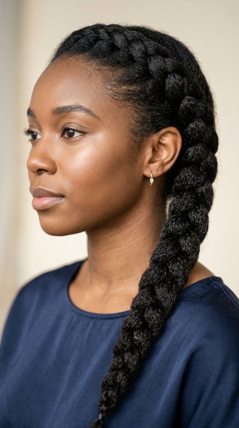 Side English Braid