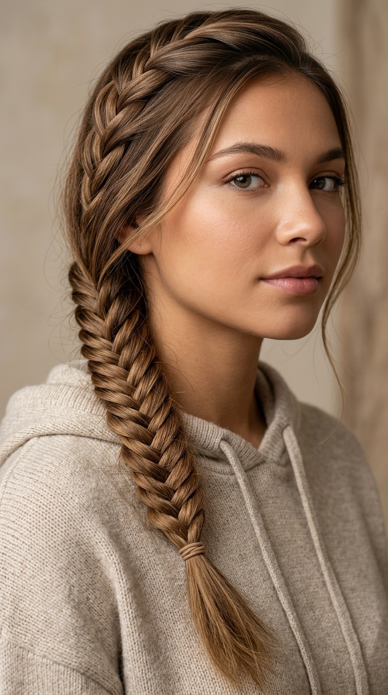 Side Fishtail Braid