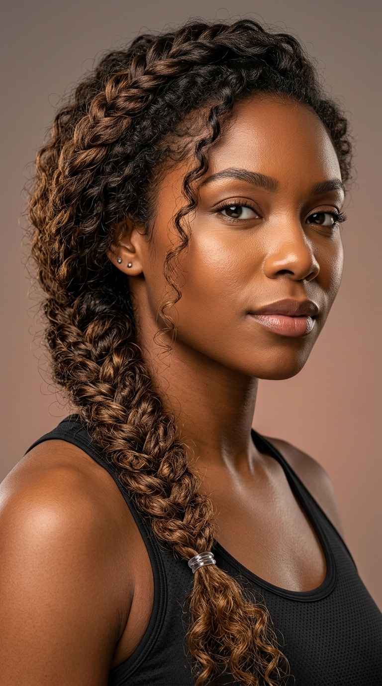 Side Fishtail Braid