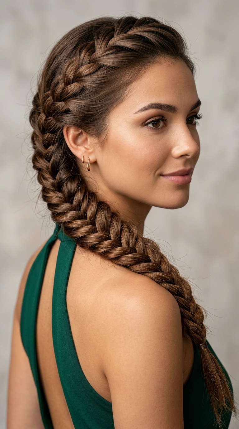 Side Fishtail Braid