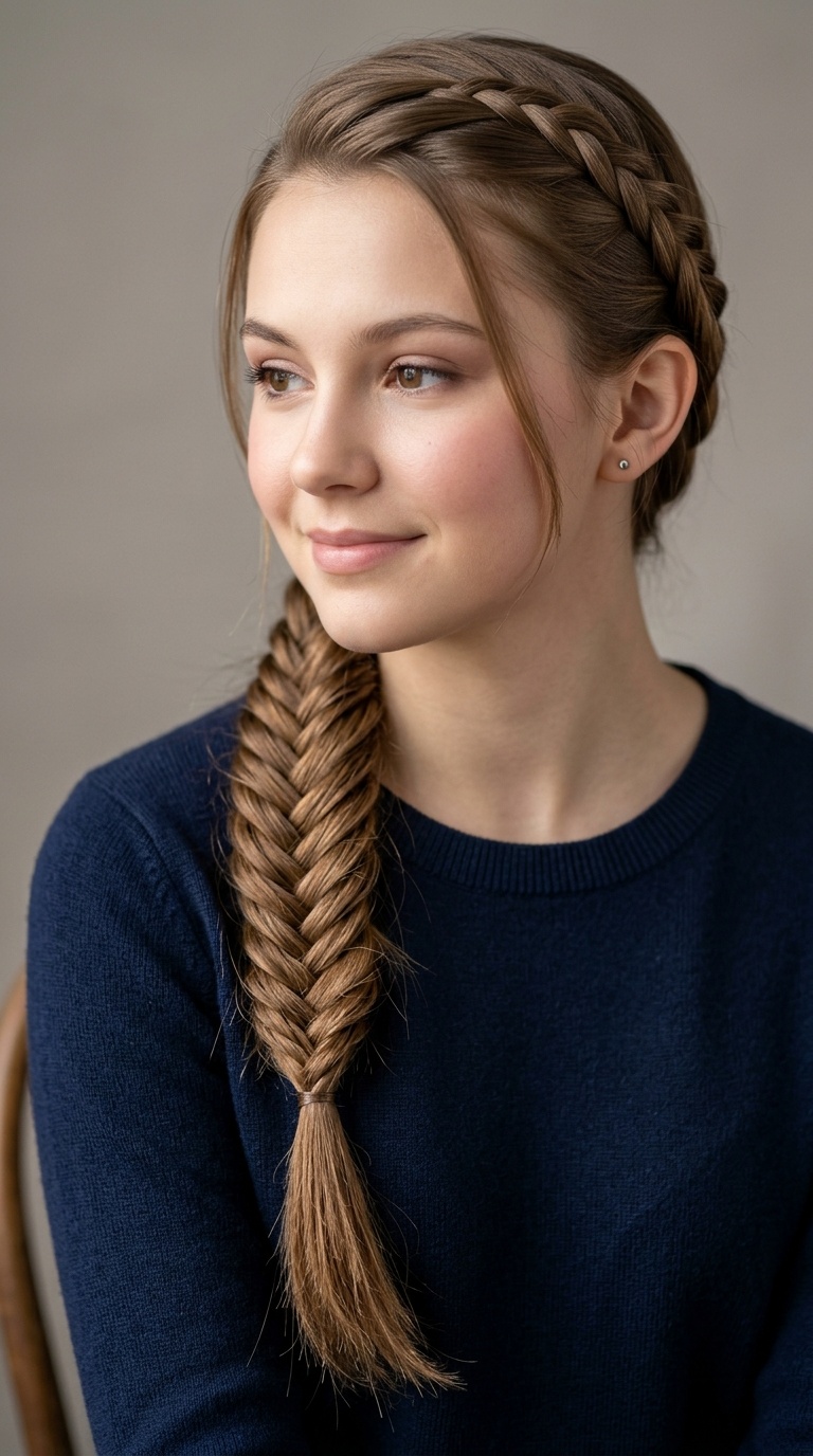 Side Fishtail Braid