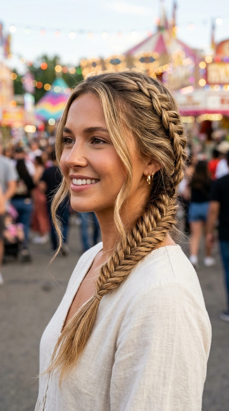 Side Fishtail Braid