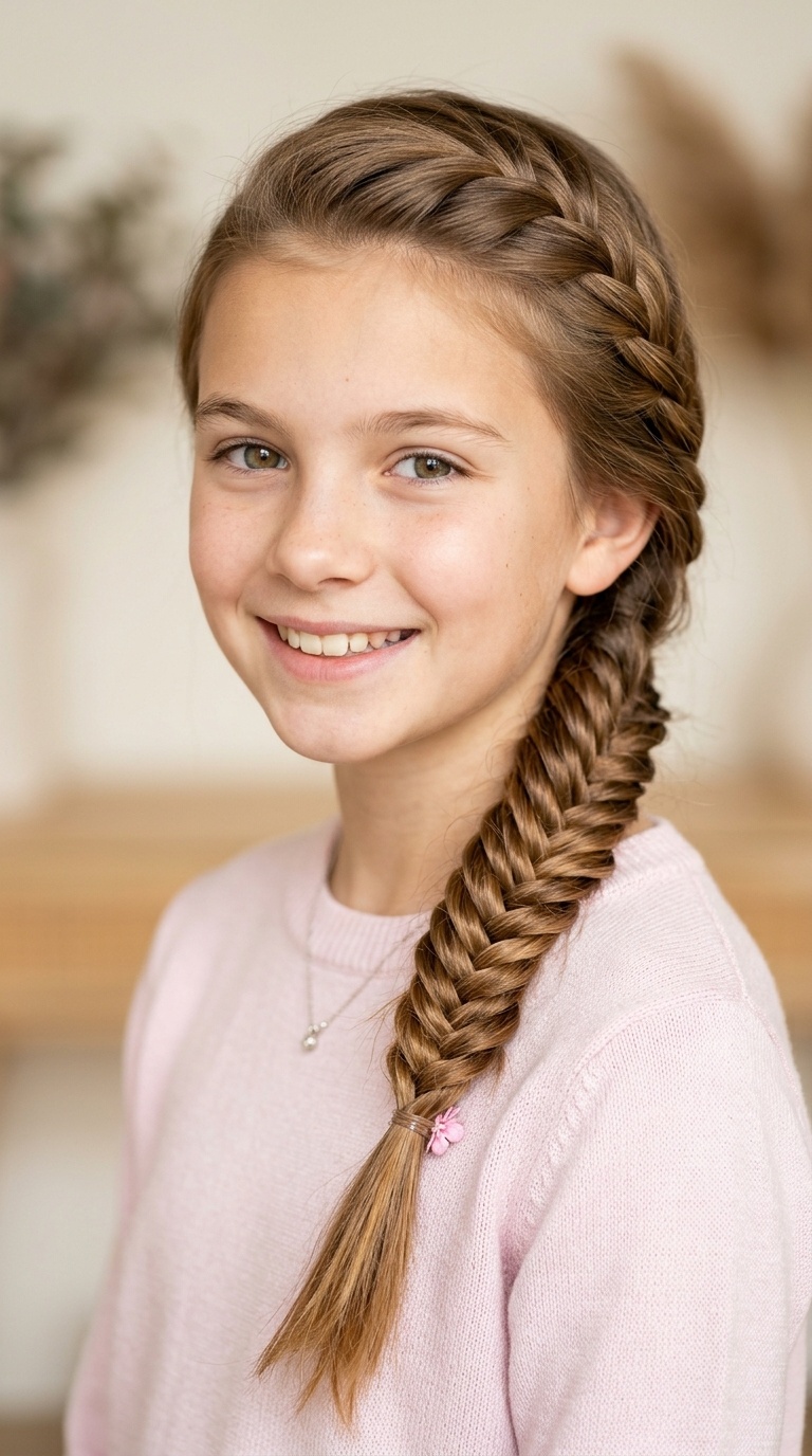 Side Fishtail Braid