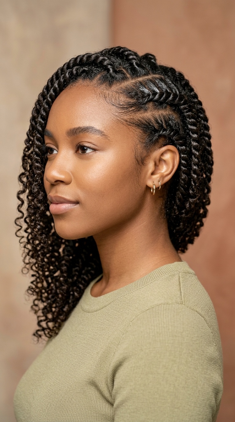 Side Flat Twists